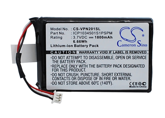 Replacement Battery for VDO Dayton  MS2010AUS – GPS, Navigator – 1800mAh / 3.7V