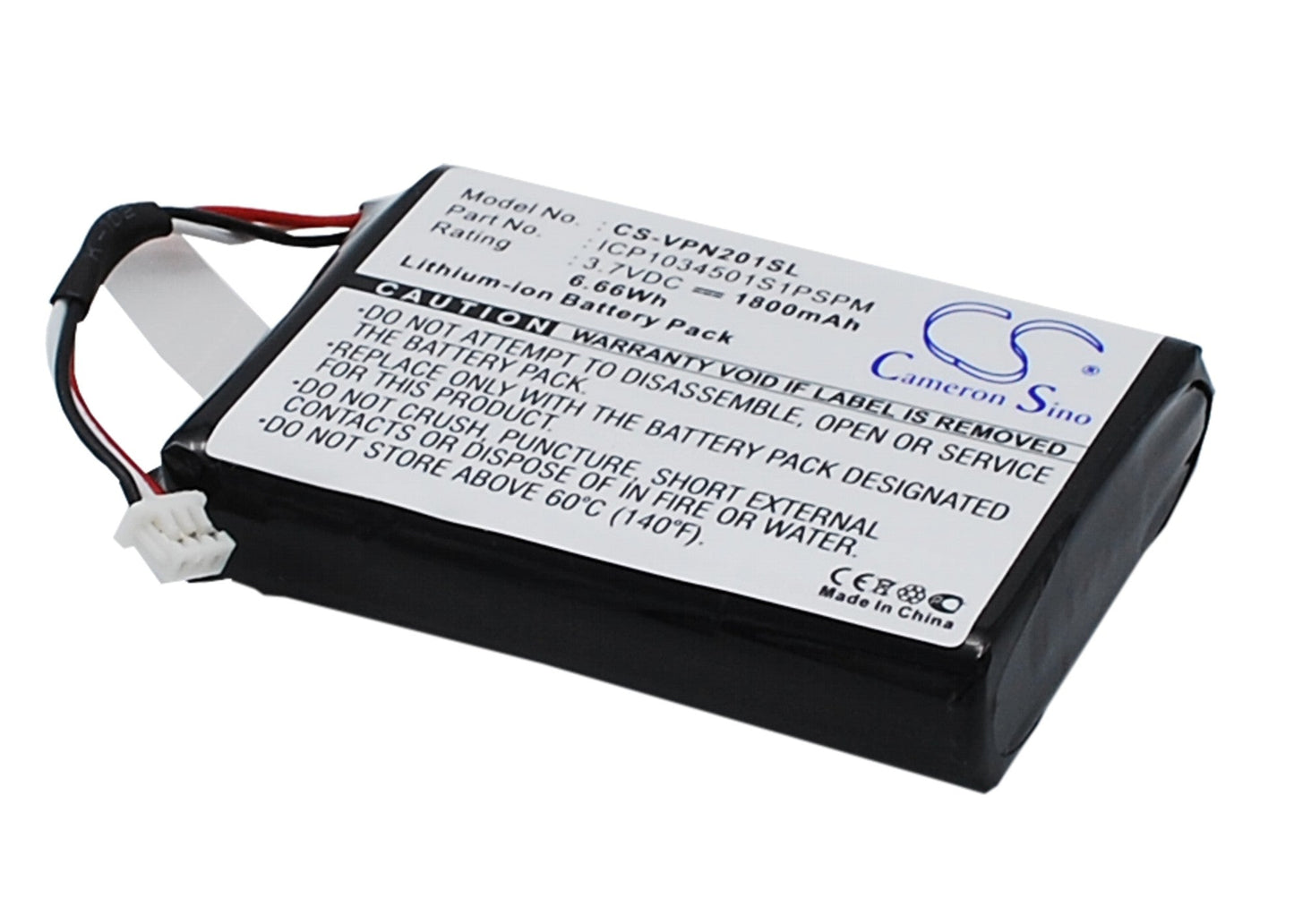 Replacement Battery for VDO Dayton  MS2010AUS – GPS, Navigator – 1800mAh / 3.7V
