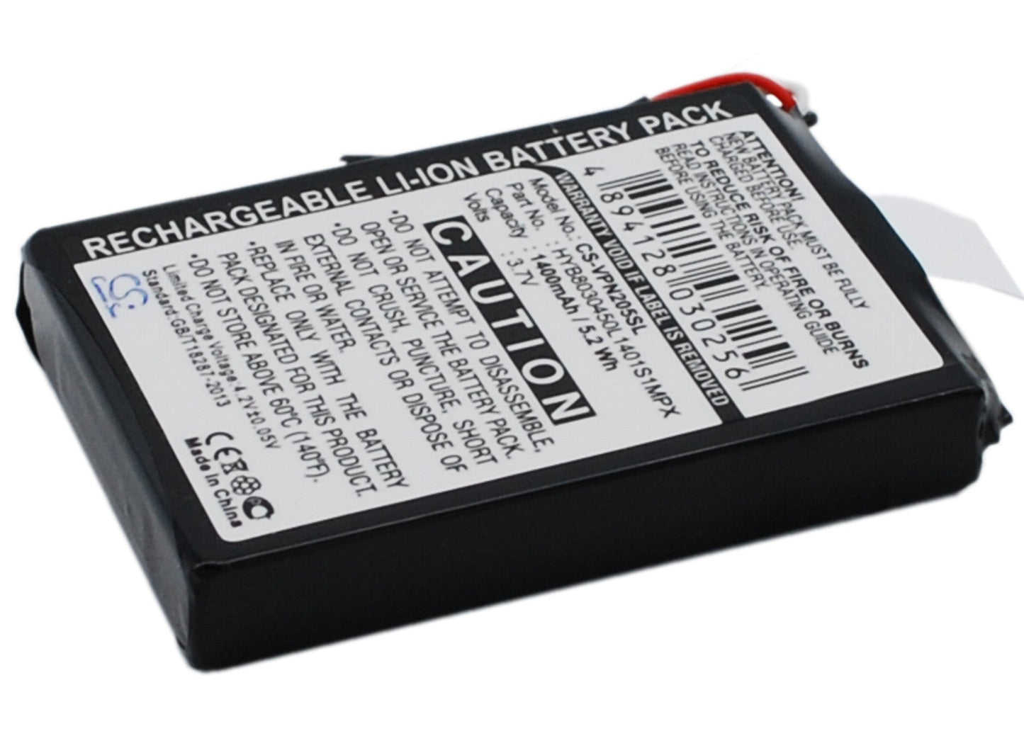 Replacement Battery for VDO Dayton  MA3060 – GPS, Navigator – 1400mAh / 3.7V