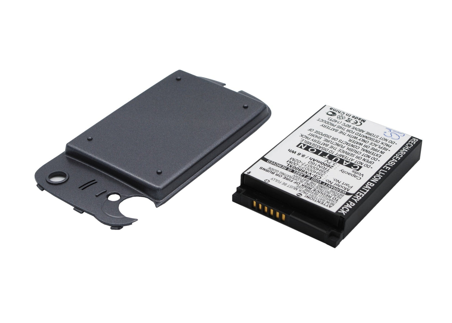Replacement Battery for Audiovox PPC6800 – Mobile, SmartPhone – 2600mAh / 9.62Wh / 3.7V