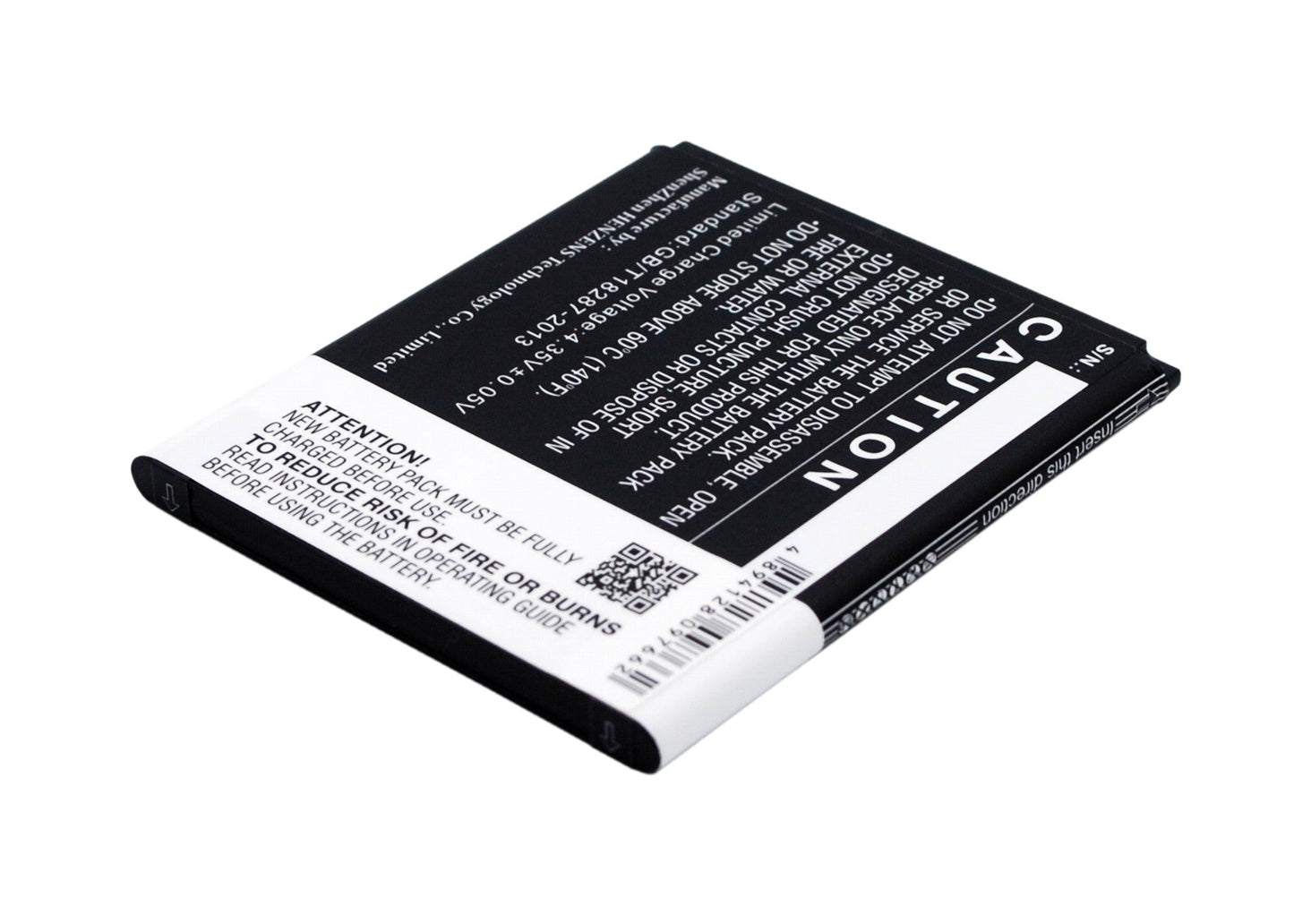 Replacement Battery for Wiko 9261 – Mobile, SmartPhone – 2100mAh / 7.98Wh / 3.8V
