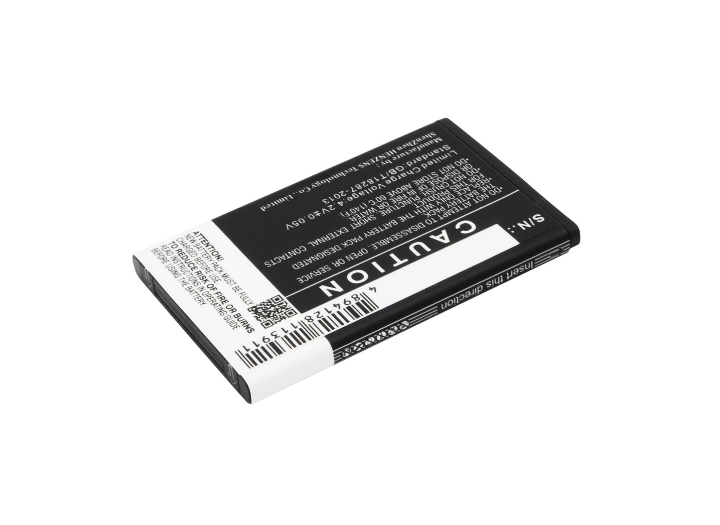 Replacement Battery for Wiko DuElle – Mobile, SmartPhone – 900mAh / 3.33Wh / 3.7V