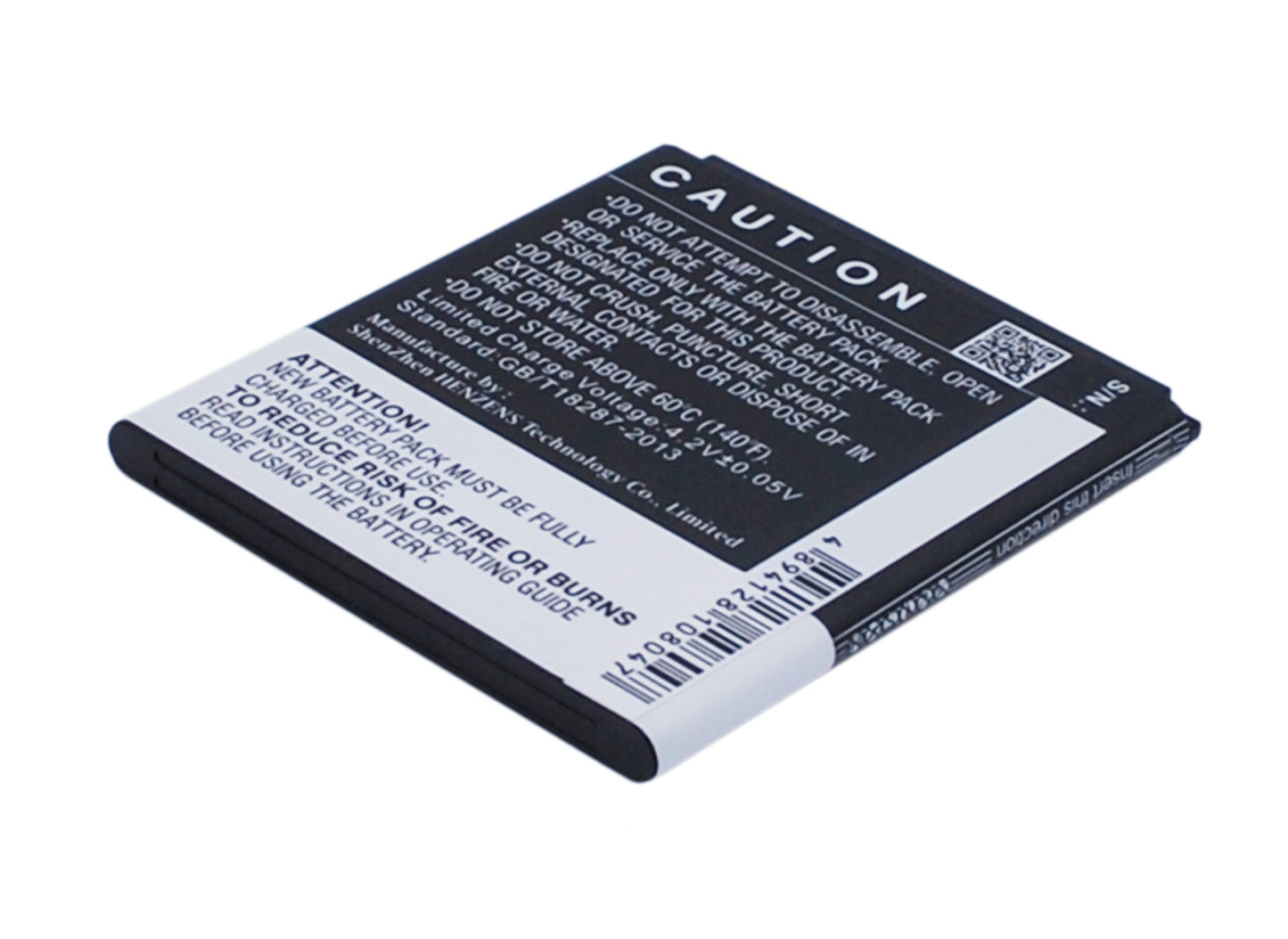 Replacement Battery for Wiko Fizz – Mobile, SmartPhone – 1500mAh / 5.55Wh / 3.7V