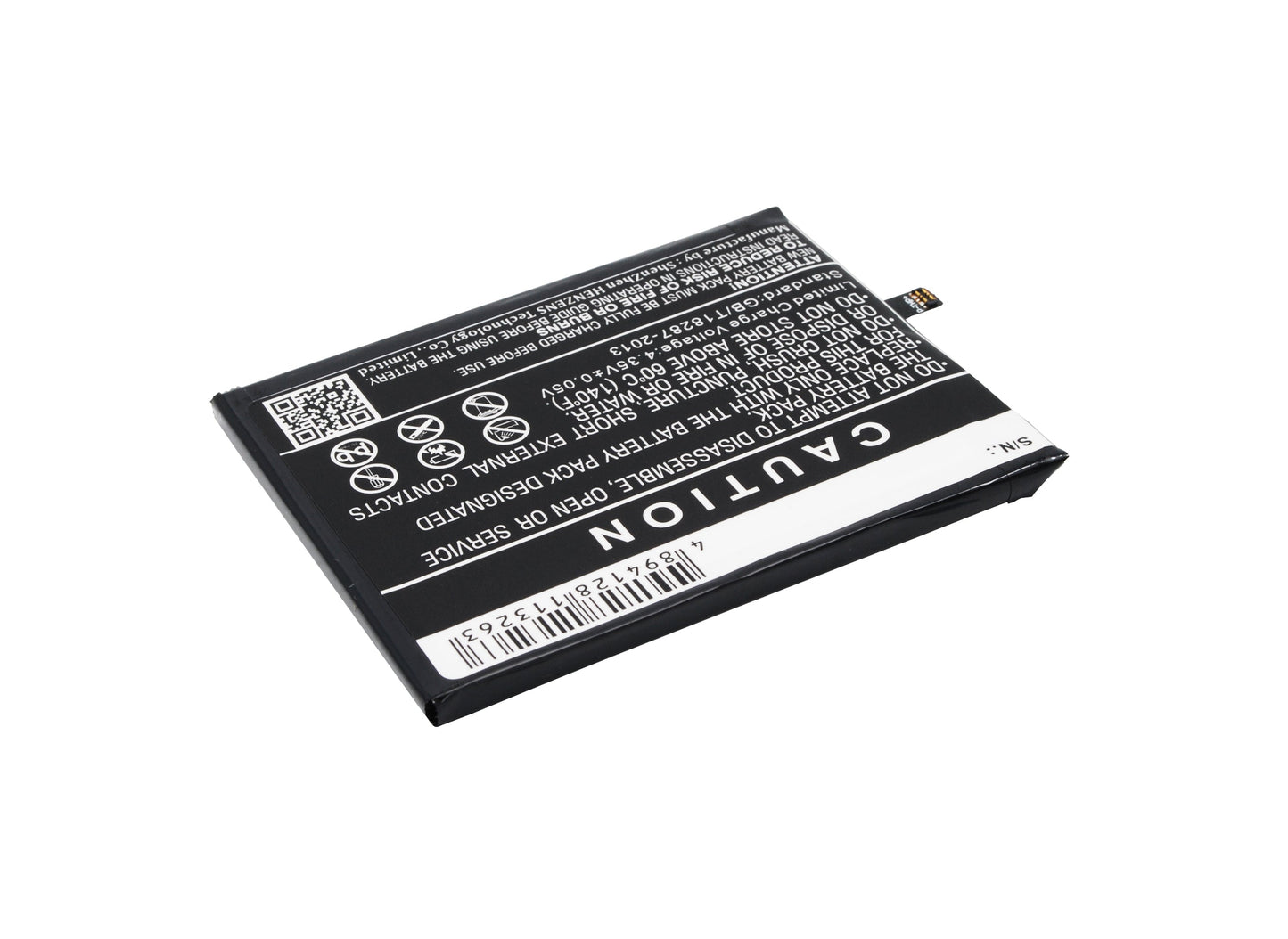 Replacement Battery for Wiko FEVER – Mobile, SmartPhone – 3000mAh / 11.40Wh / 3.8V