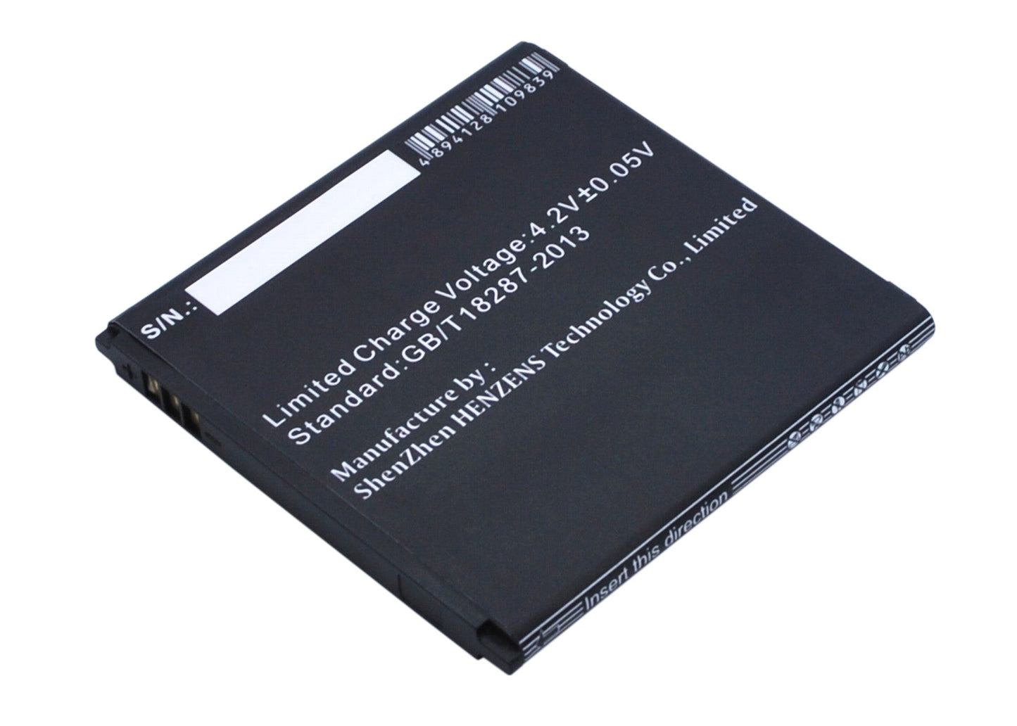 Replacement Battery for WIKO 9662 – Mobile, SmartPhone – 1200mAh / 4.44Wh / 3.7V