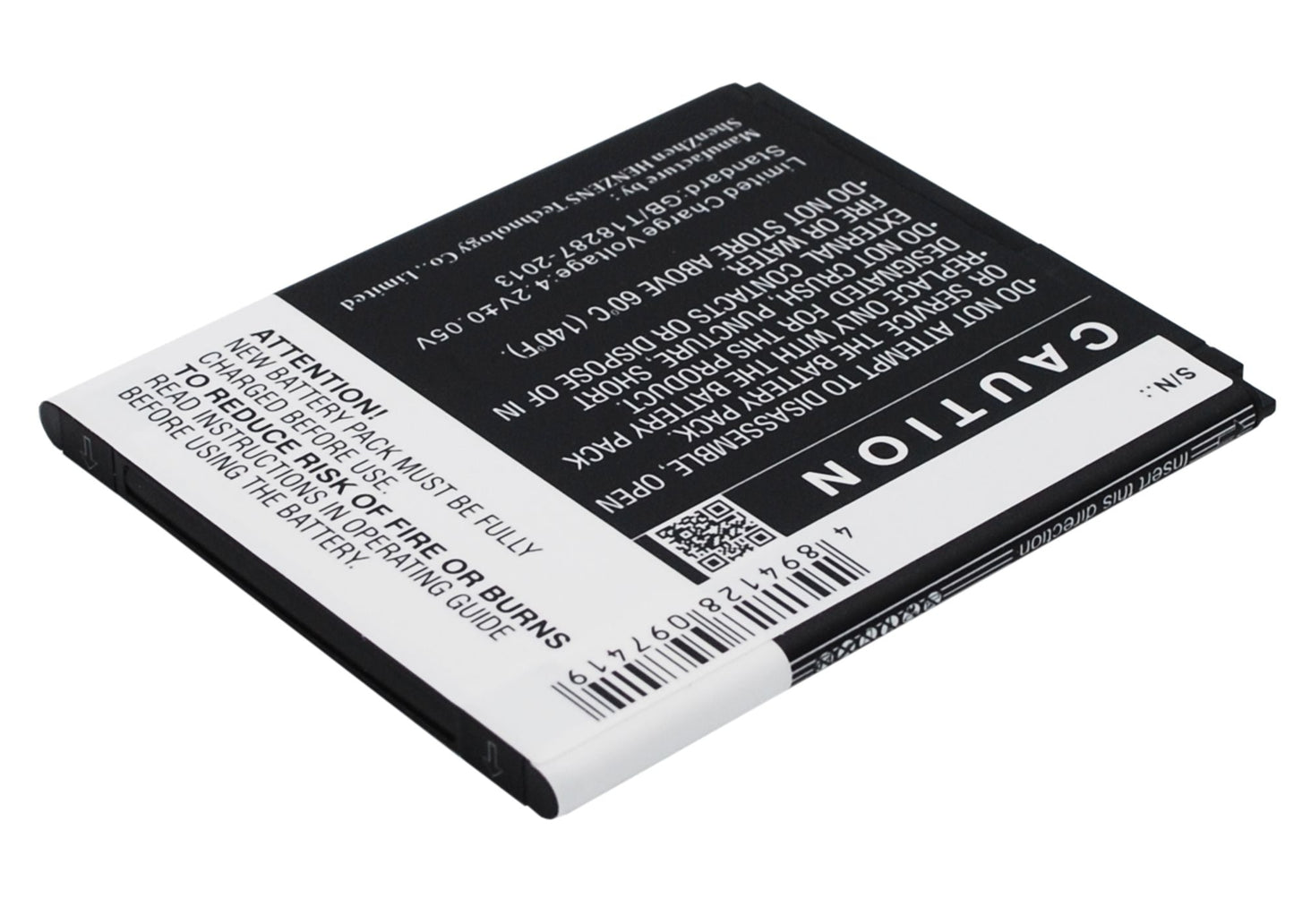 Replacement Battery for Wiko Rainbow 4G – Mobile, SmartPhone – 2000mAh / 7.40Wh / 3.7V