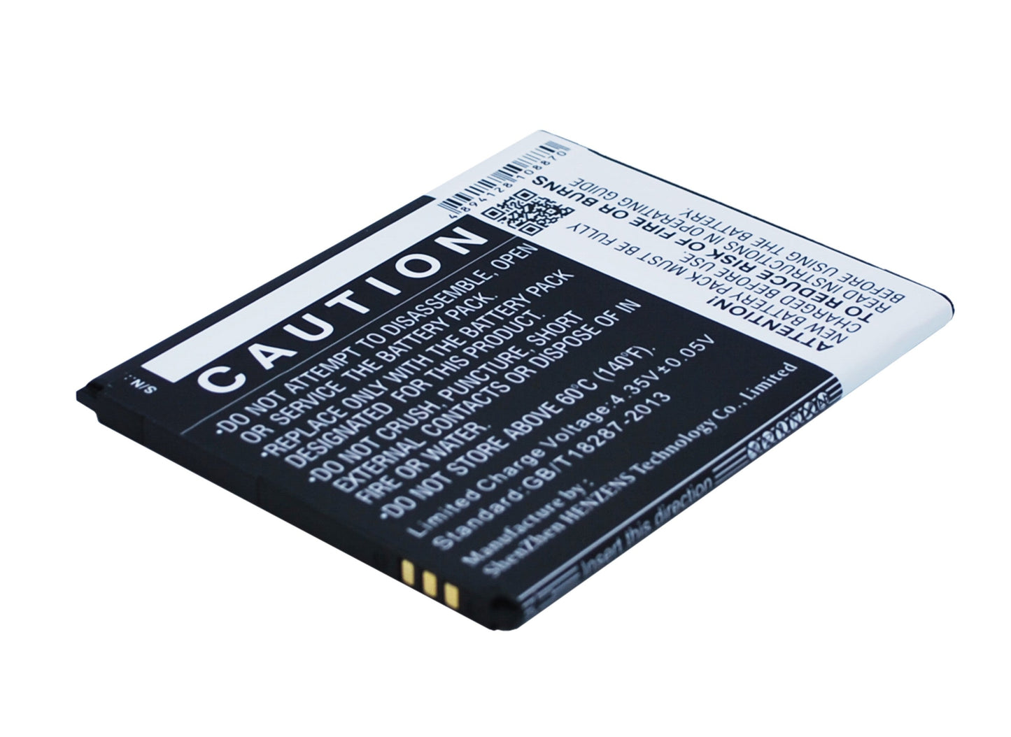 Replacement Battery for Wiko N300 – Mobile, SmartPhone – 2500mAh / 9.50Wh / 3.8V