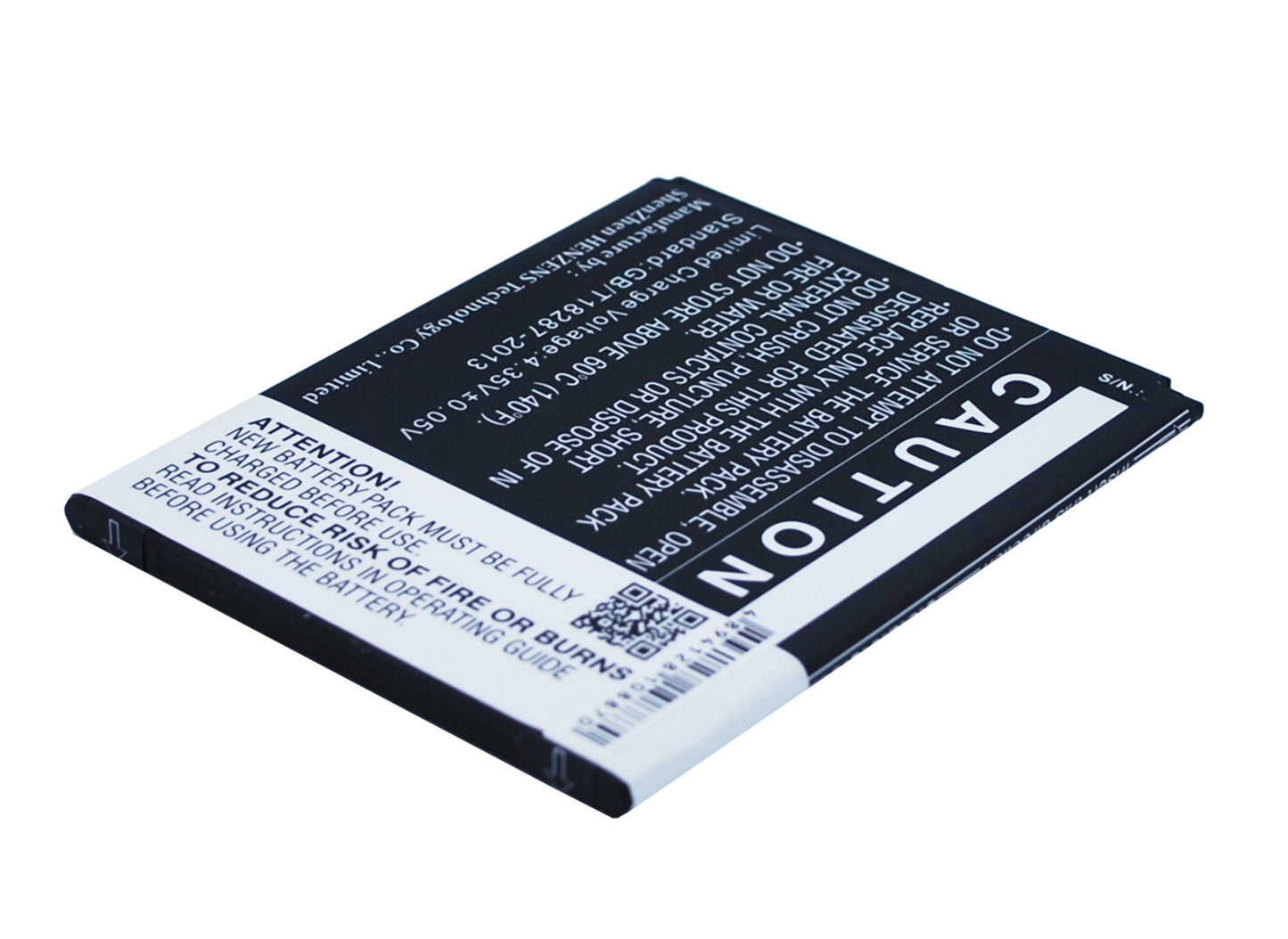 Replacement Battery for Wiko N300 – Mobile, SmartPhone – 2500mAh / 9.50Wh / 3.8V
