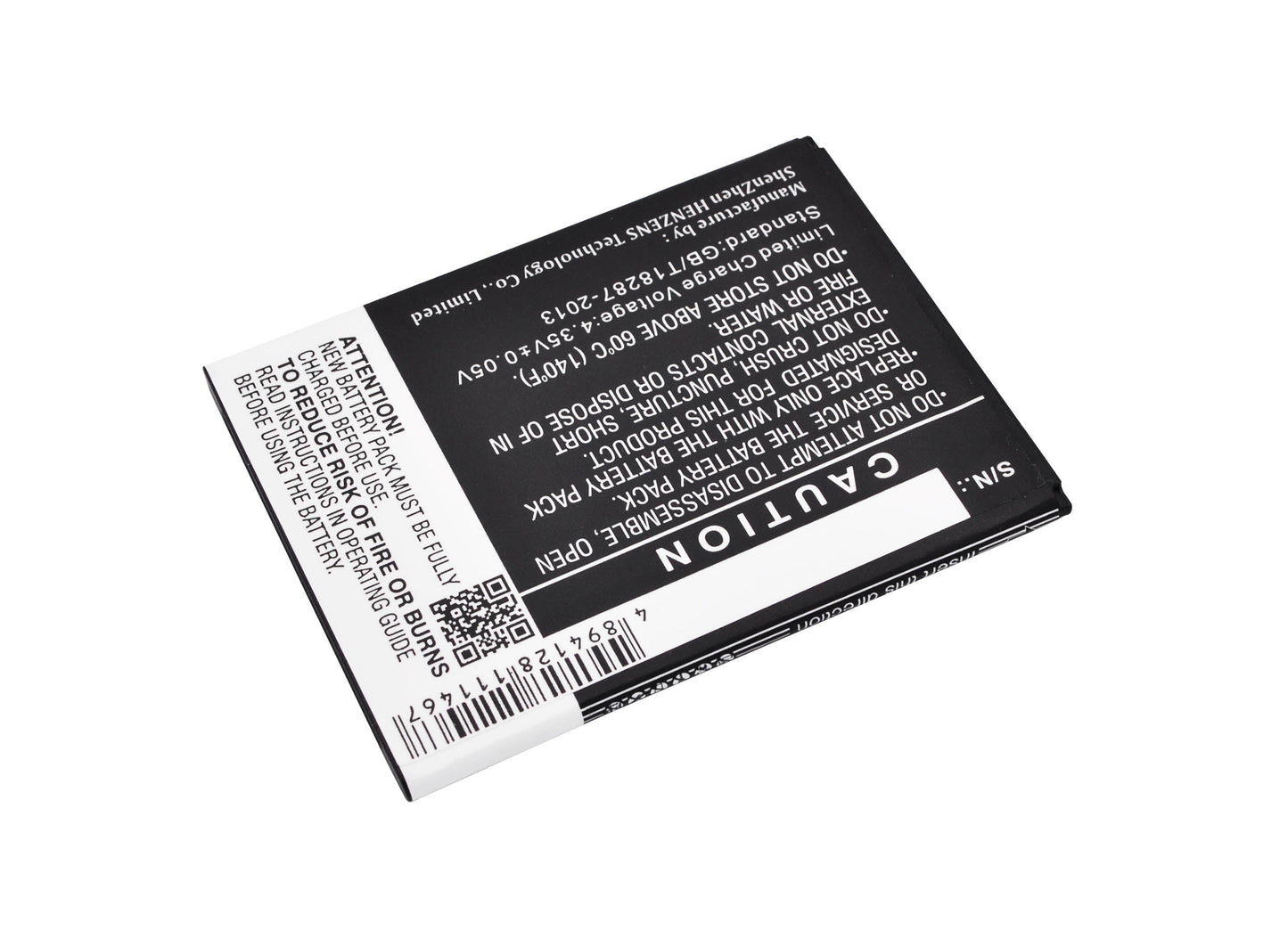 Replacement Battery for Wiko Pulp 3G – Mobile, SmartPhone – 2500mAh / 9.50Wh / 3.8V