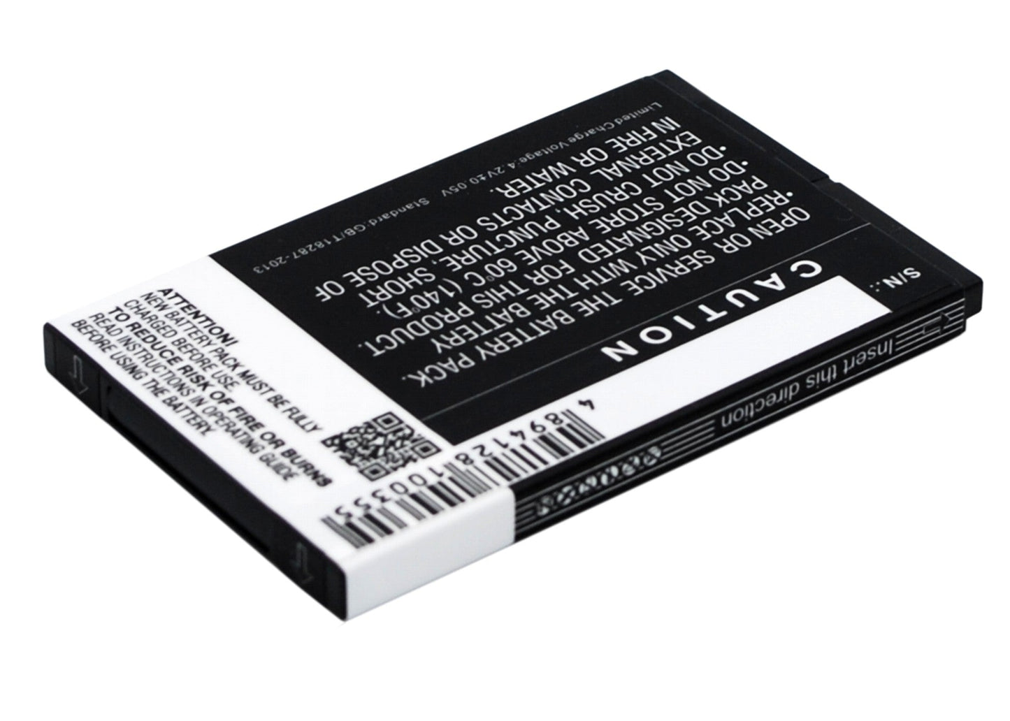Replacement Battery for Wiko FiJi – Mobile, SmartPhone – 1000mAh / 3.70Wh / 3.7V
