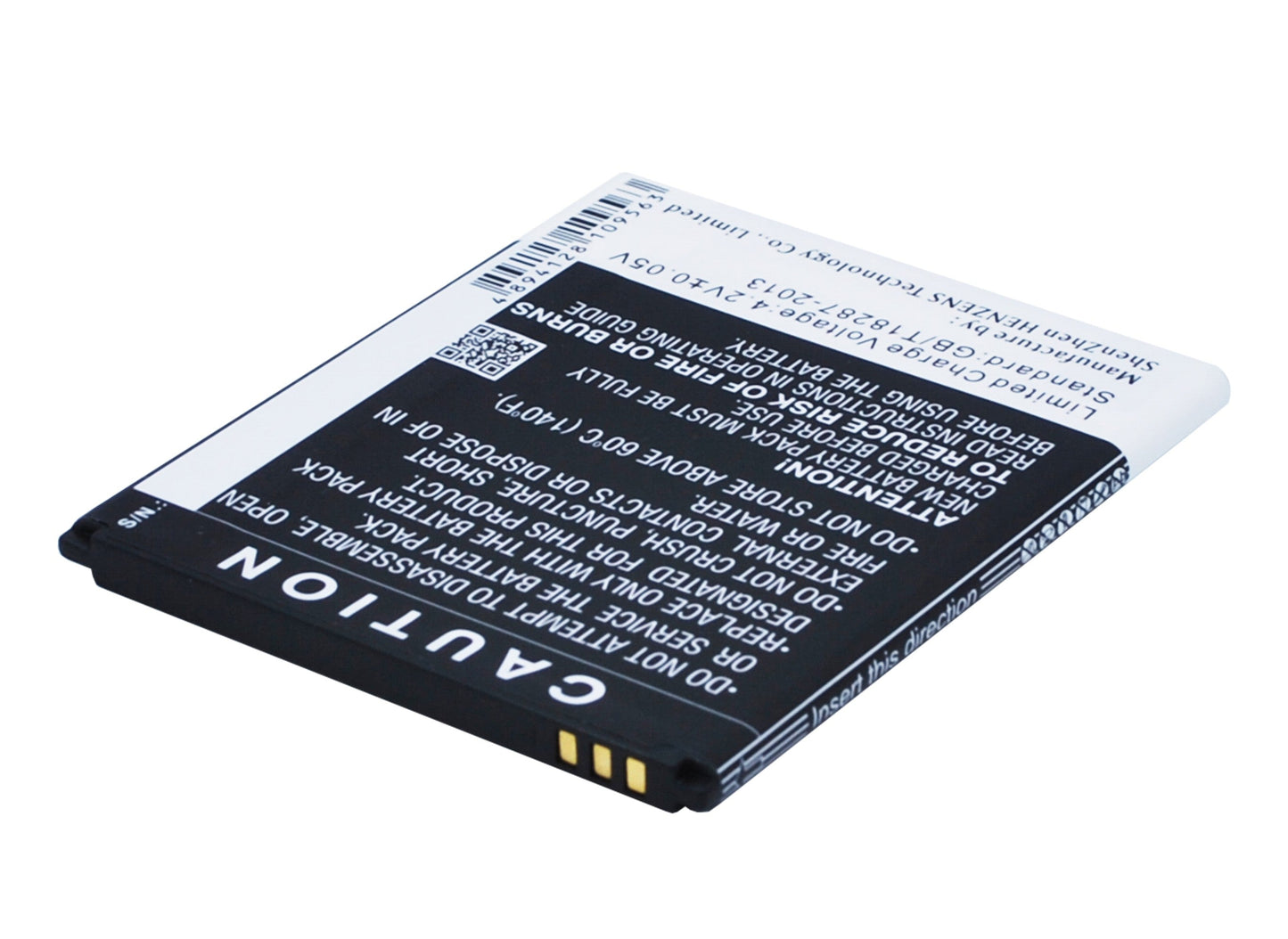 Replacement Battery for Wiko 9669 – Mobile, SmartPhone – 2000mAh / 7.40Wh / 3.7V