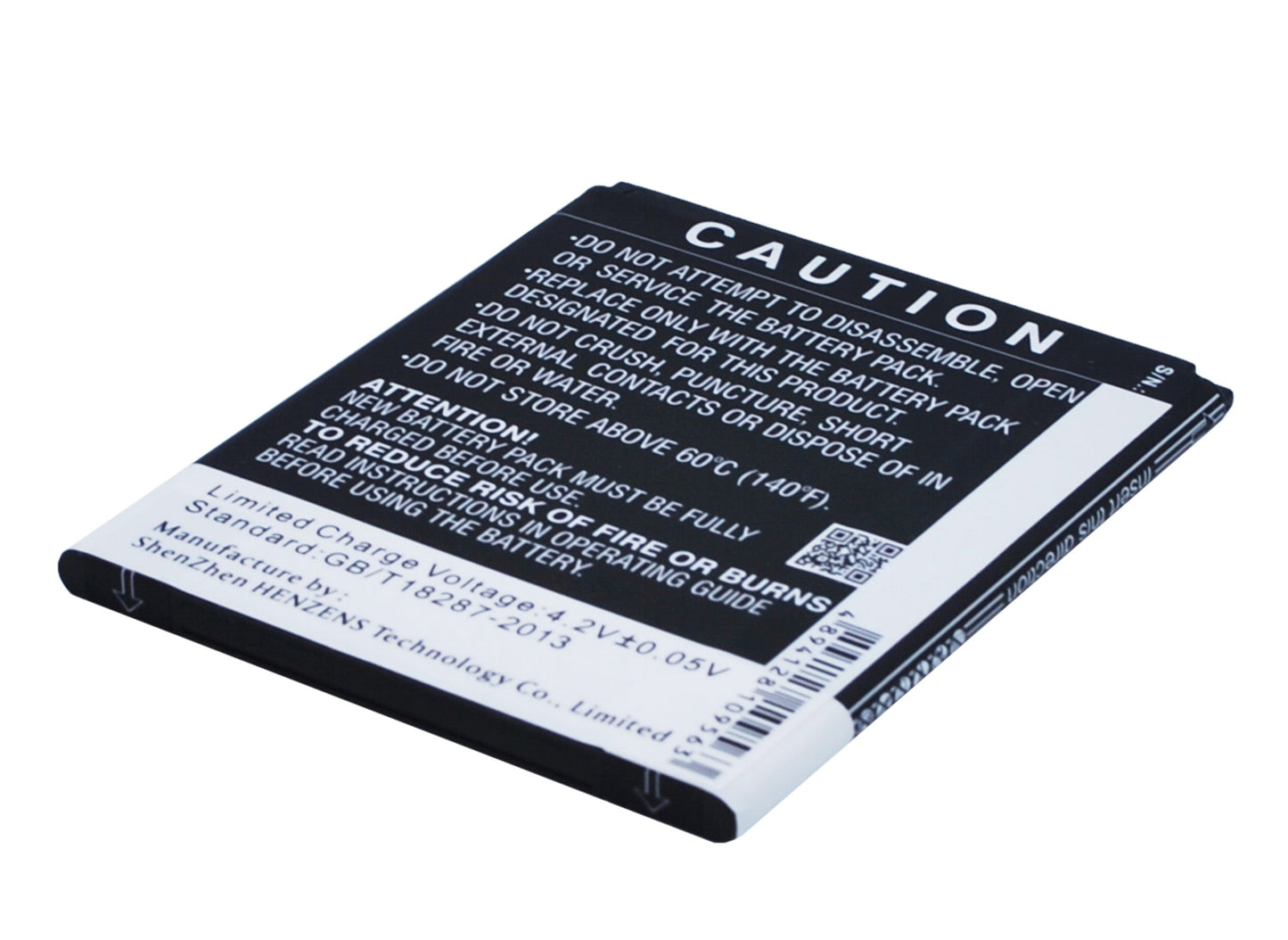 Replacement Battery for Wiko 9669 – Mobile, SmartPhone – 2000mAh / 7.40Wh / 3.7V