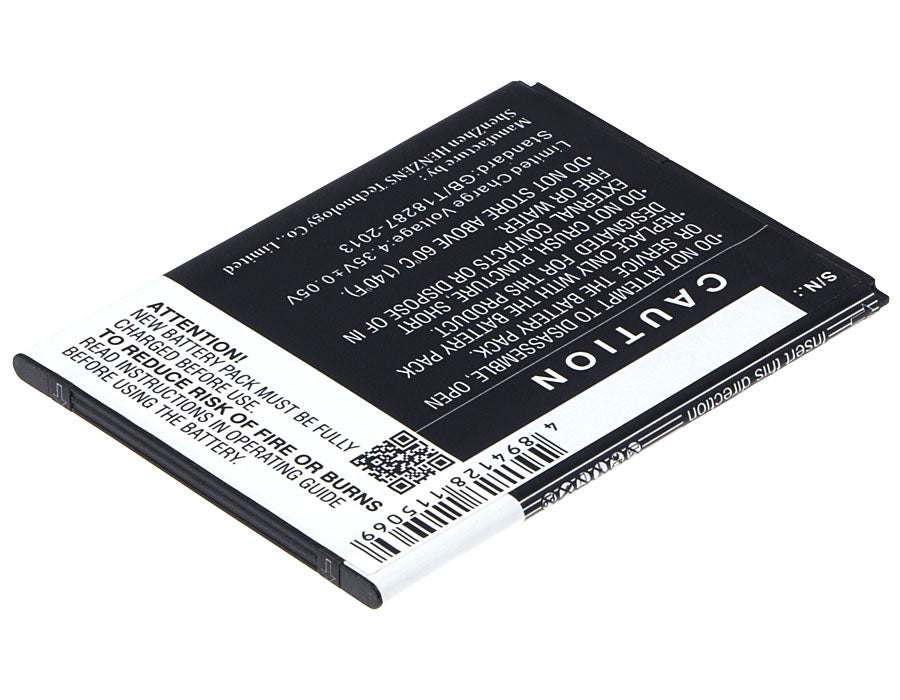 Replacement Battery for Wiko RIDGE FAB – Mobile, SmartPhone – 3000mAh / 11.40Wh / 3.8V