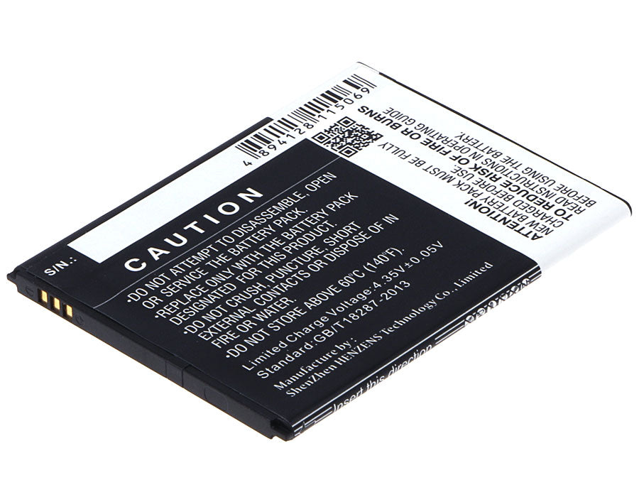 Replacement Battery for Wiko RIDGE FAB – Mobile, SmartPhone – 3000mAh / 11.40Wh / 3.8V