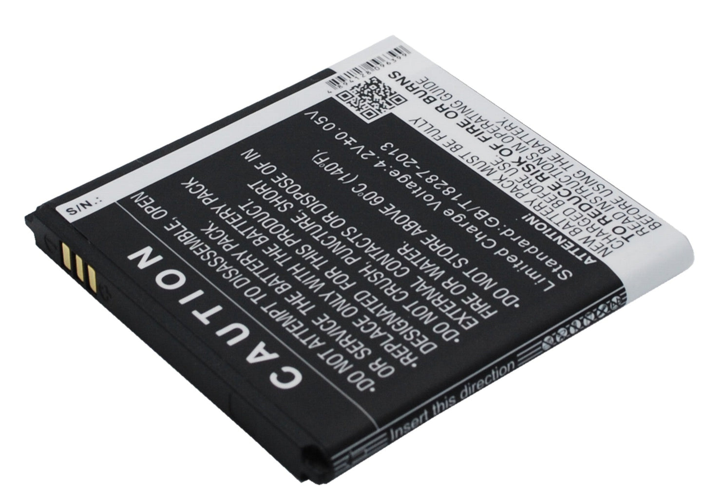 Replacement Battery for Wiko BLUSH – Mobile, SmartPhone – 1500mAh / 5.55Wh / 3.7V