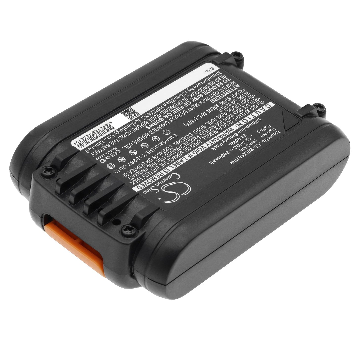 Replacement Battery for Worx WU137 – Power Tools – 2000mAh / 24.00Wh / 12.0V