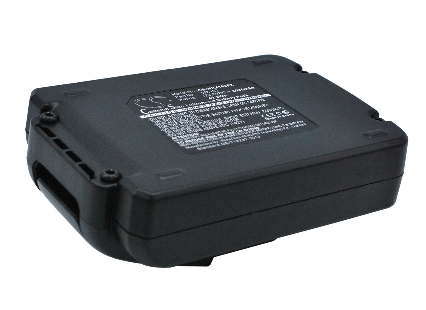 Replacement Battery for Worx WA3528 – Power Tools – 2000mAh / 40.00Wh / 20.0V