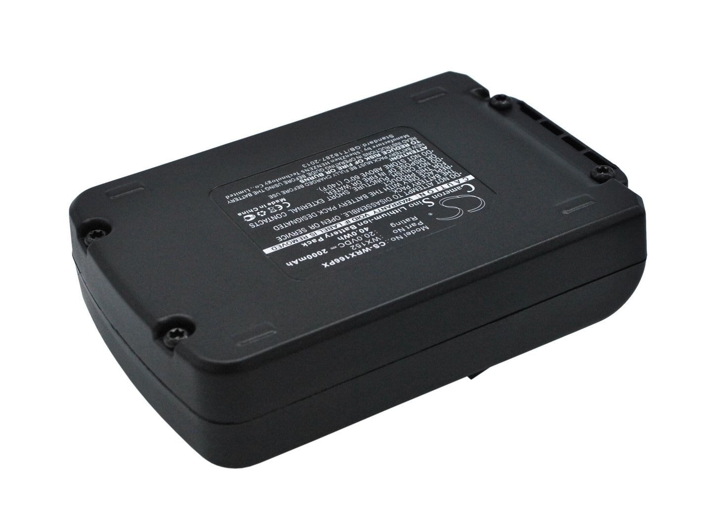 Replacement Battery for Worx WA3528 – Power Tools – 2000mAh / 40.00Wh / 20.0V