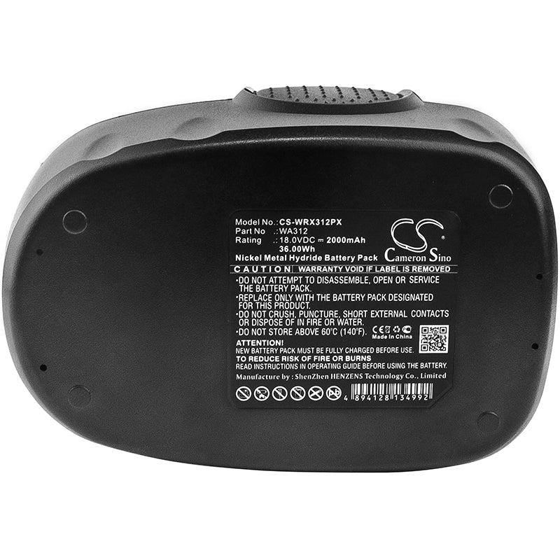 Replacement Battery for Worx WG150s – Power Tools – 2000mAh / 36.00Wh / 18.0V