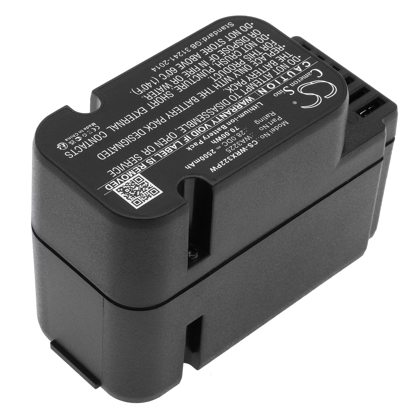 Replacement Battery for Worx Landroid L1500 – Lawn Mowers – 2500mAh / 70.0Wh / 28.0V