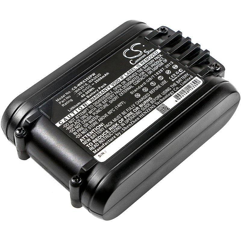 Replacement Battery for AL-KO 34.8 Li lawn mover – Power Tools – 2000mAh / 40.00Wh / 20.0V