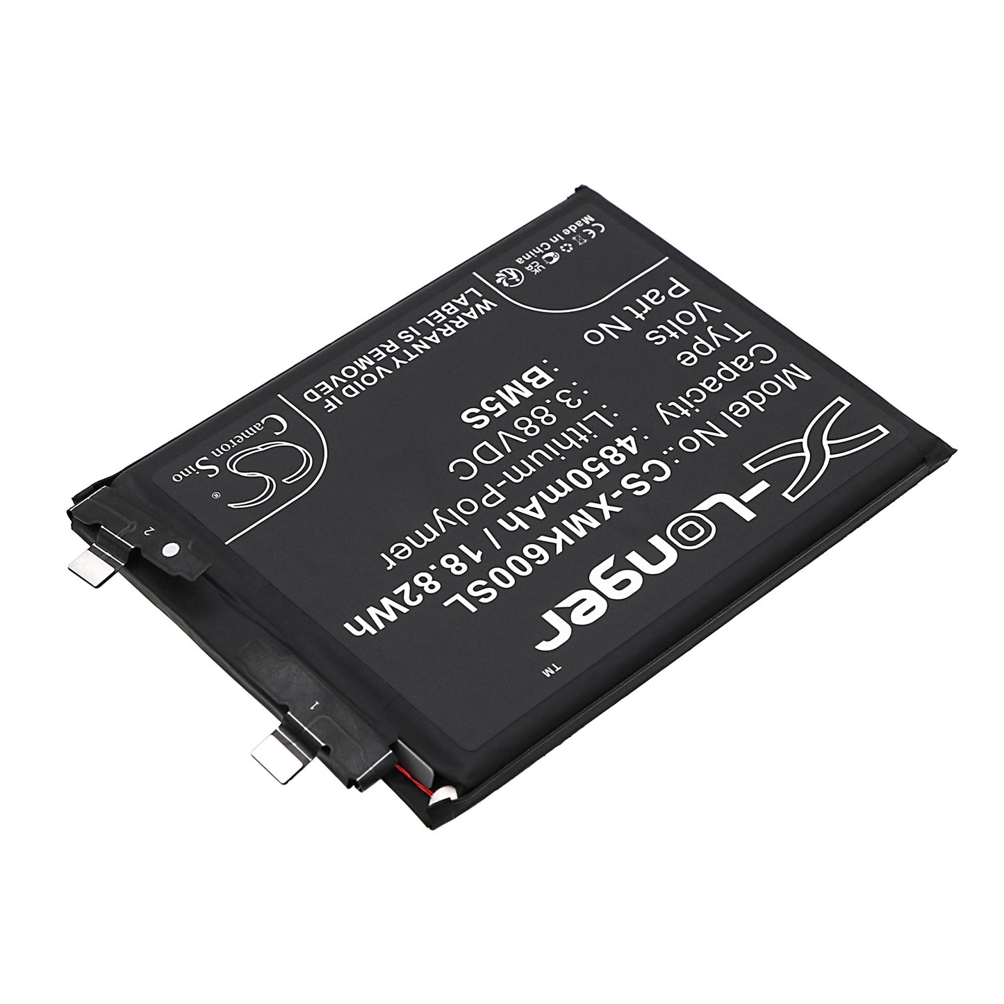 Replacement Battery for Xiaomi 13T Pro – Mobile, SmartPhone – 4850mAh / 18.82Wh / 3.88V