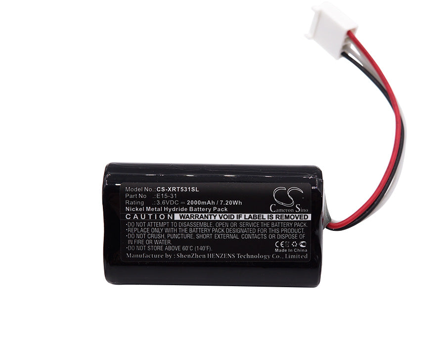 Replacement Battery for X-Rite E15-31 – Equipment, Survey, Test – 2000mAh / 7.20Wh / 3.6V