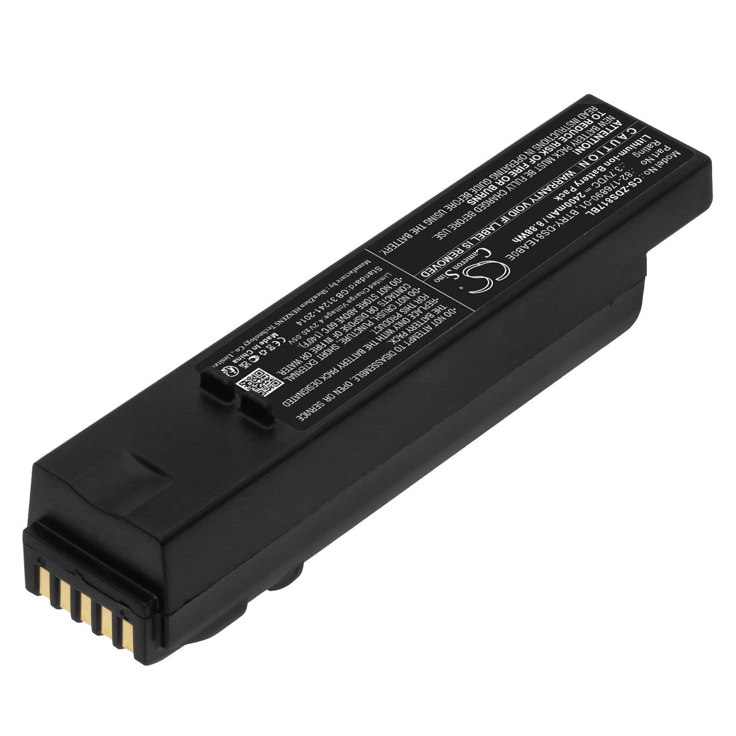 Replacement Battery for Zebra DS8100 – Barcode Scanner – 2400mAh / 8.88Wh / 3.7V