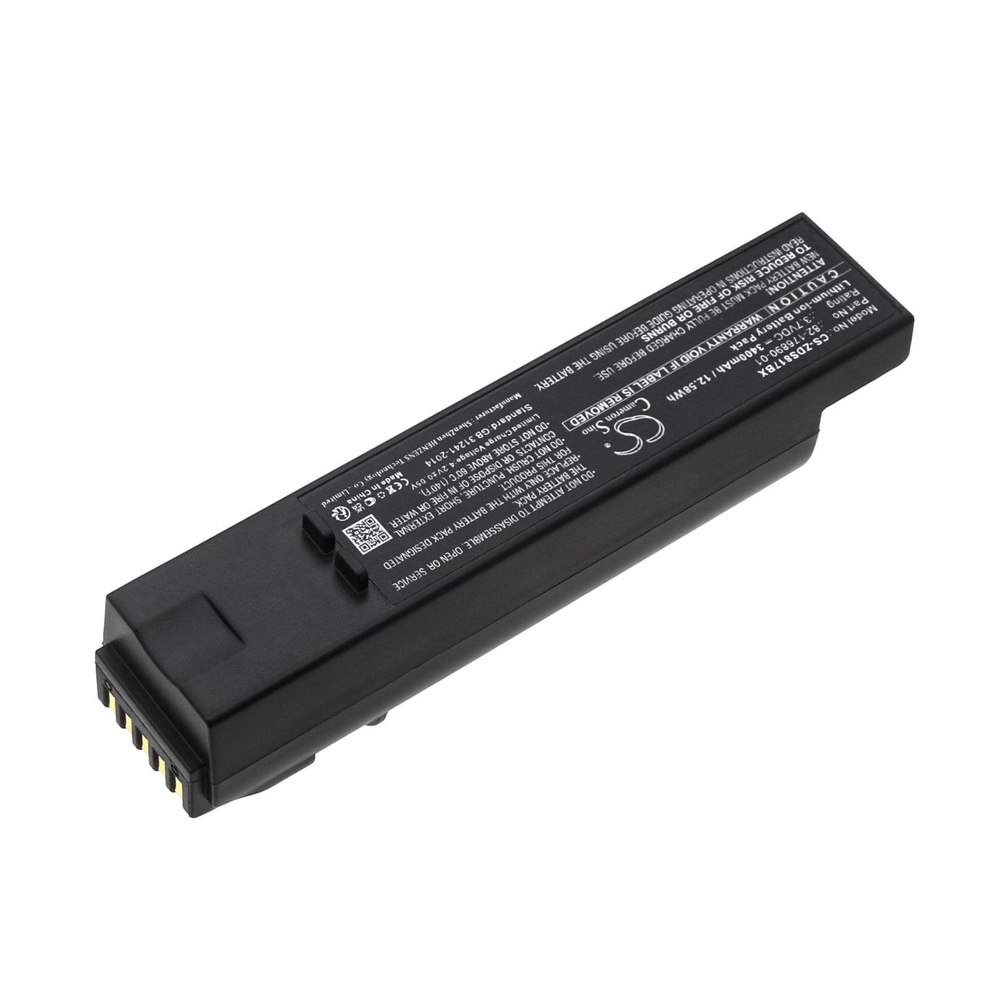Replacement Battery for Zebra DS8100 – Barcode Scanner – 3400mAh / 12.58Wh / 3.7V