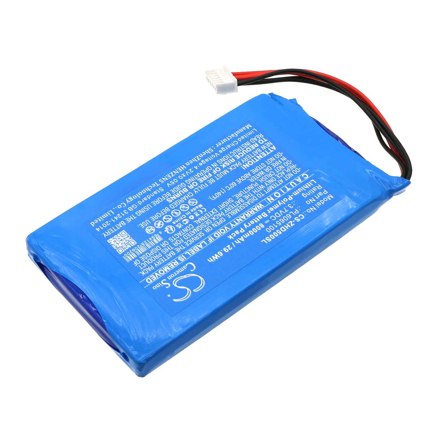 Replacement Battery for Zenith Z5 Diagnostic Scan Tools – Diagnostic Scanner – 8000mAh / 29.6Wh / 3.7V