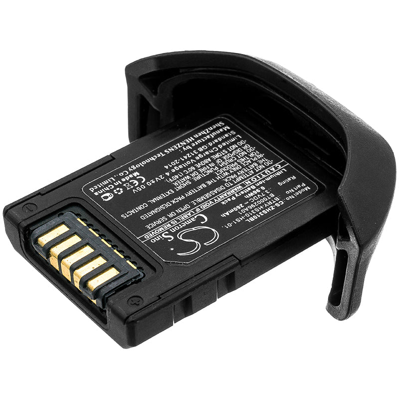 Replacement Battery for Zebra HS3100 – Barcode Scanner – 260mAh / 0.96Wh / 3.7V