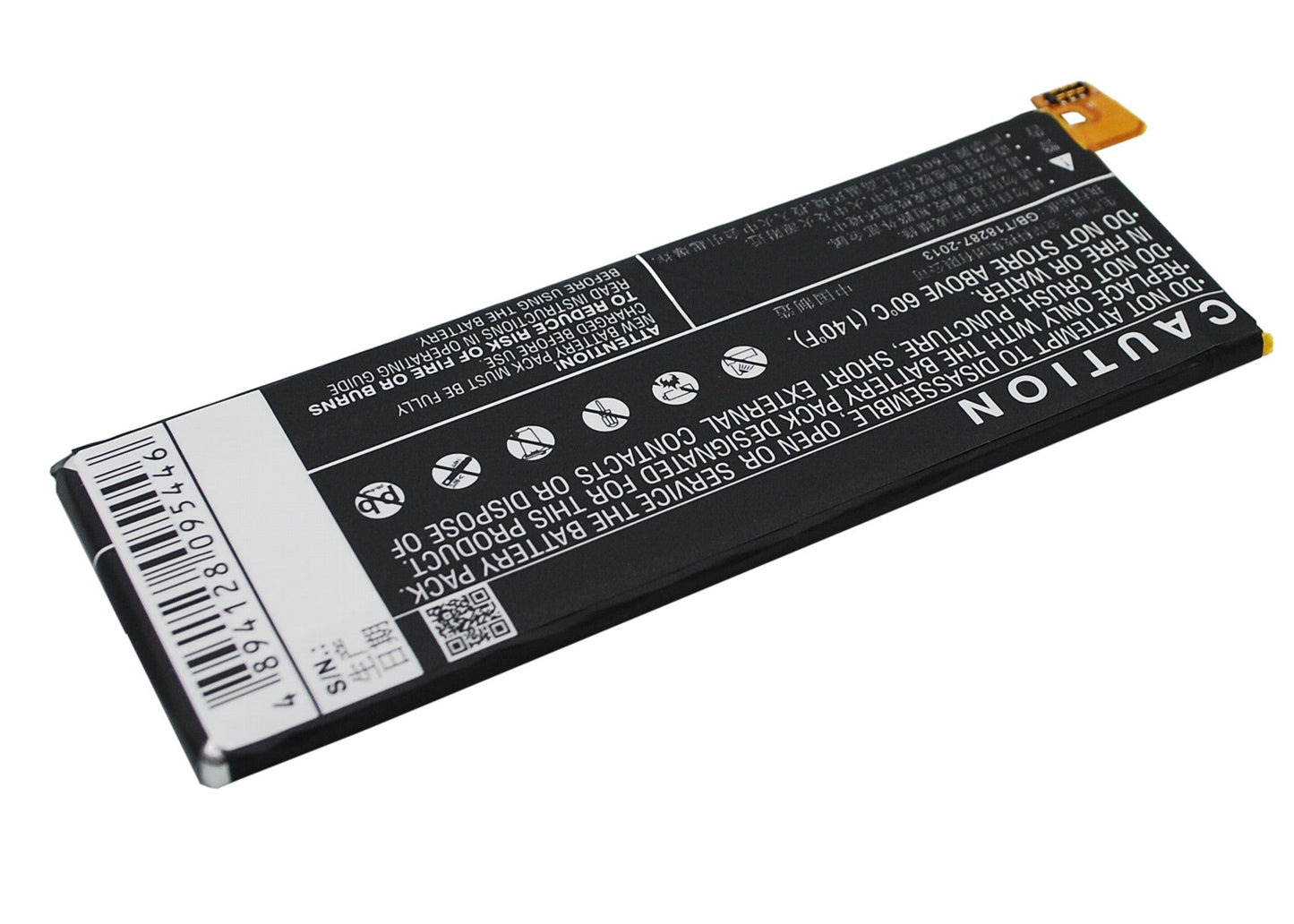 Replacement Battery for ZTE Nubia Z7 Max – Mobile, SmartPhone – 3100mAh / 11.78Wh / 3.8V
