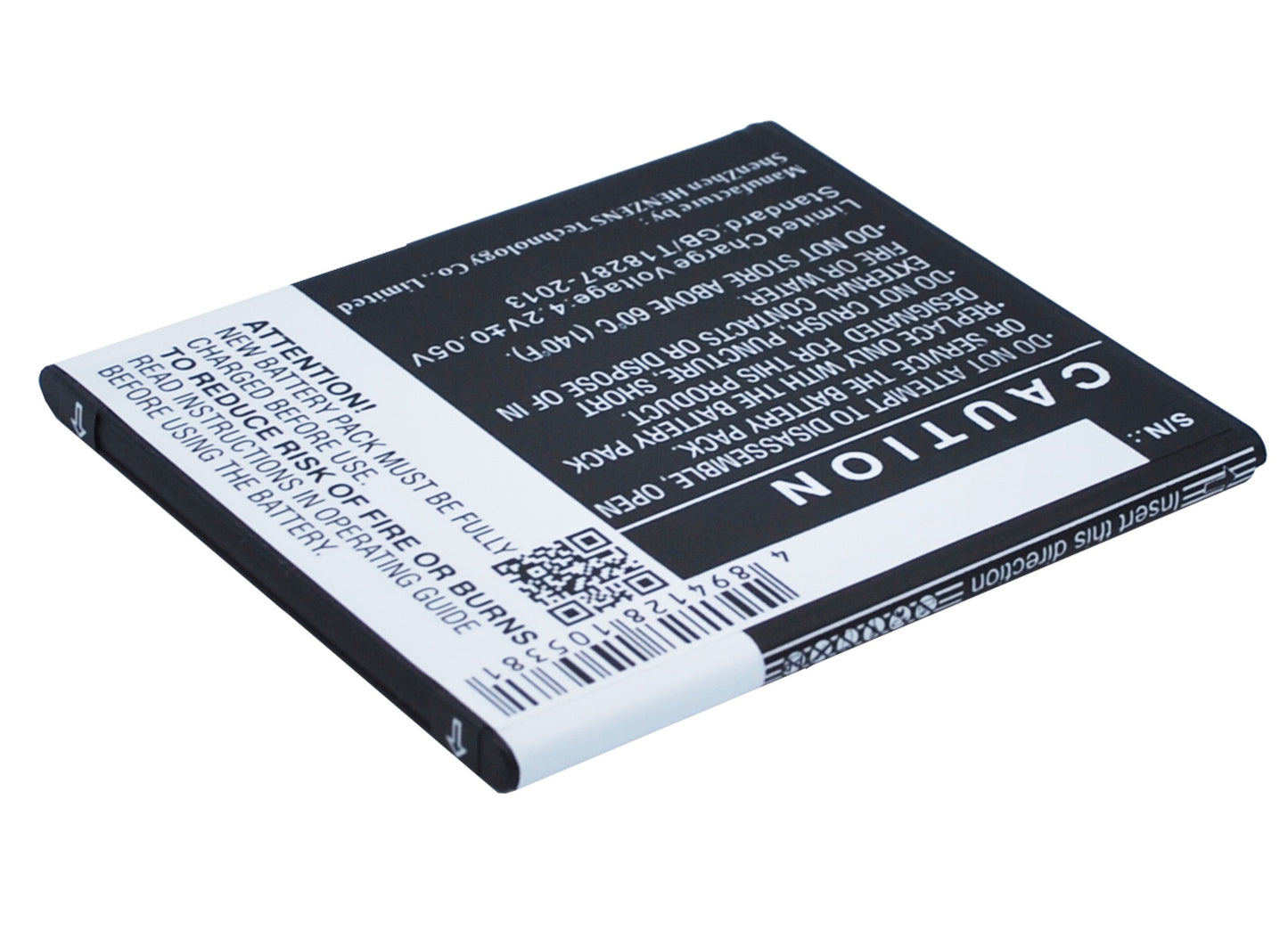 Replacement Battery for ZOPO 6580 – Mobile, SmartPhone – 2000mAh / 7.40Wh / 3.7V