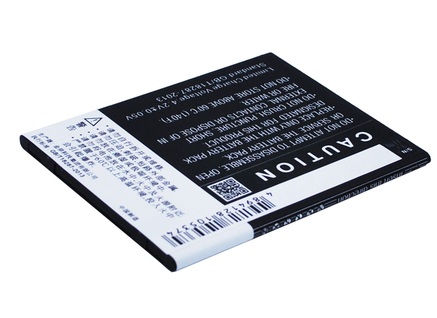 Replacement Battery for ZOPO 6560 – Mobile, SmartPhone – 1800mAh / 6.66Wh / 3.7V