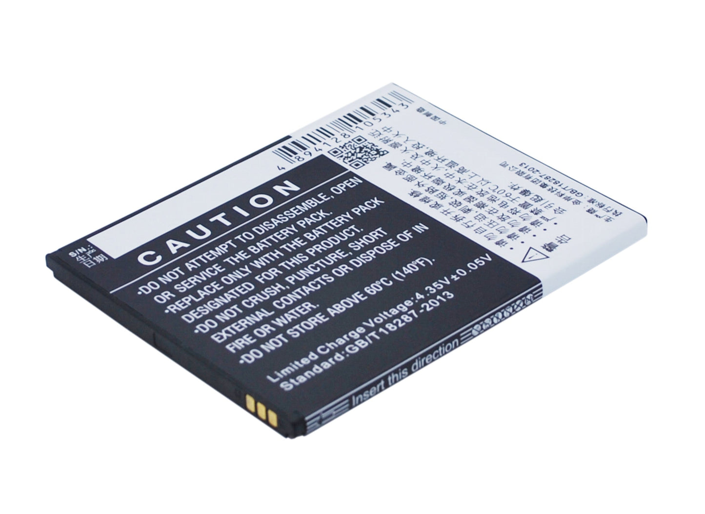 Replacement Battery for ZOPO 2A – Mobile, SmartPhone – 2500mAh / 9.50Wh / 3.8V
