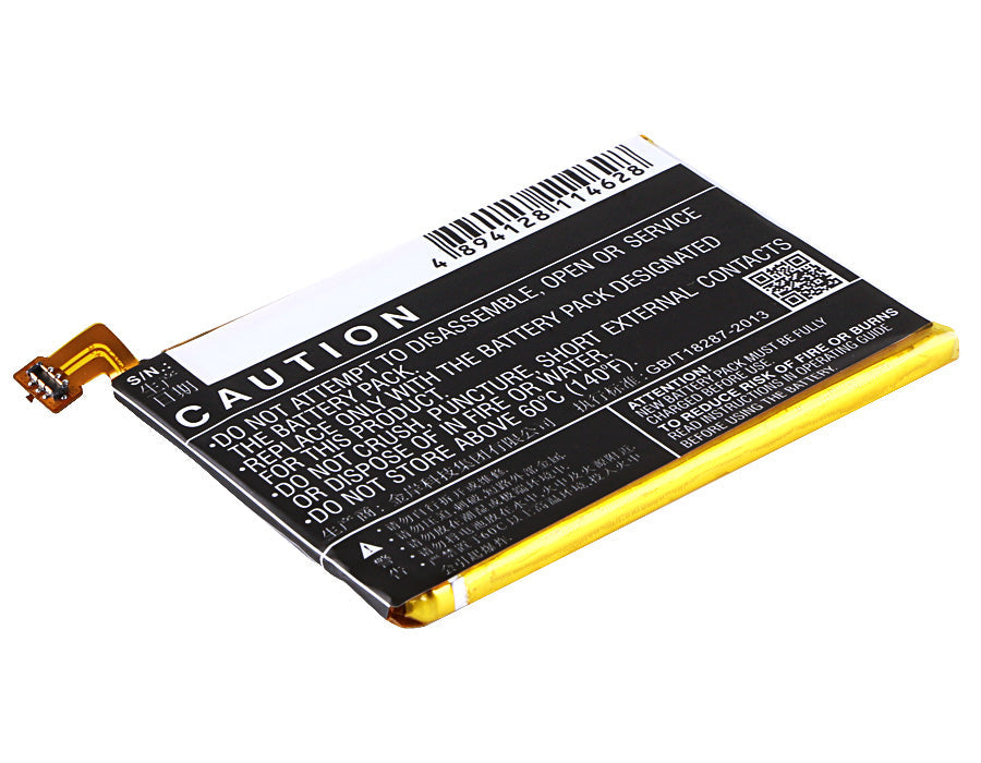 Replacement Battery for ZTE Axon A1 – Mobile, SmartPhone – 3000mAh / 11.40Wh / 3.8V