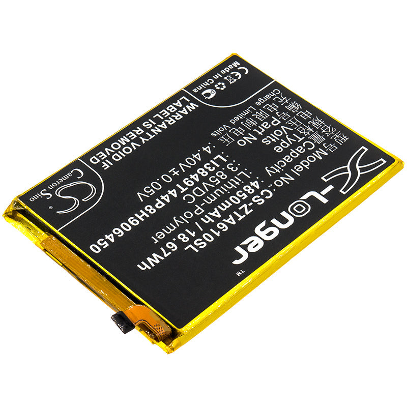 Replacement Battery for ZTE A0622 – Mobile, SmartPhone – 4850mAh / 18.67Wh / 3.85V