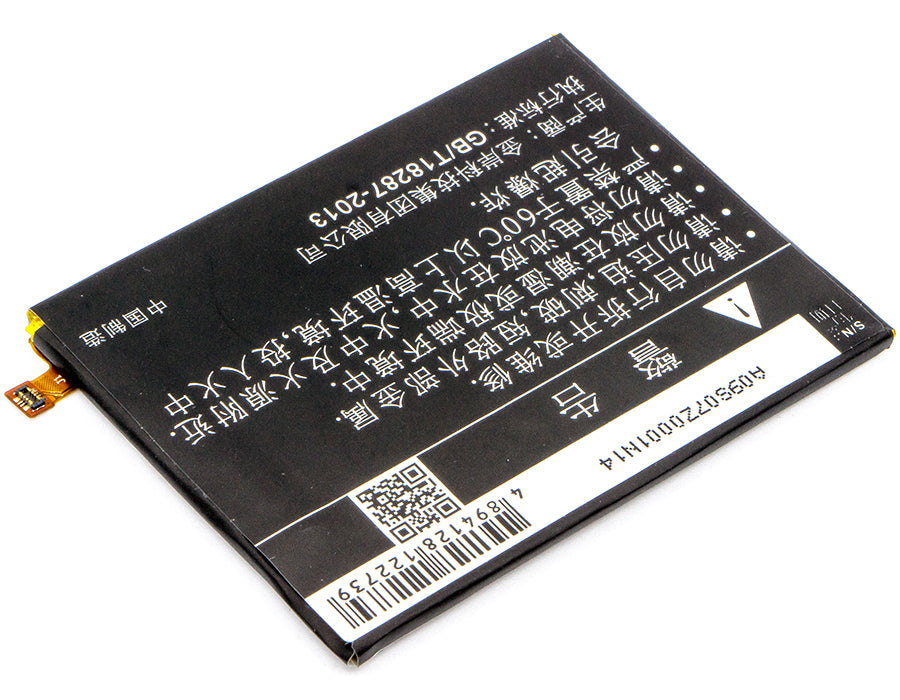 Replacement Battery for ZTE BA910 – Mobile, SmartPhone – 2500mAh / 9.63Wh / 3.85V
