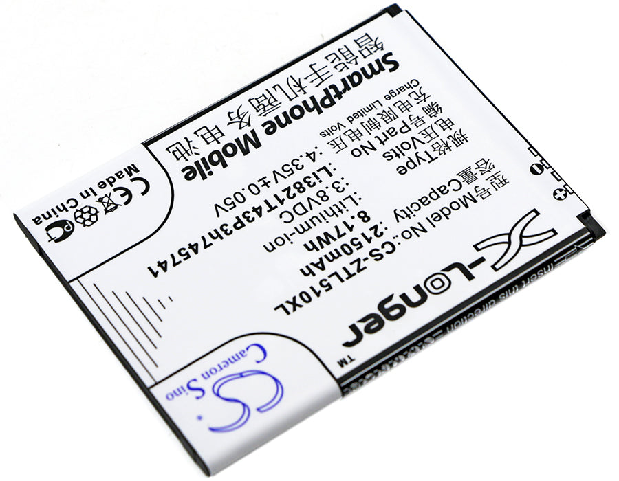 Replacement Battery for ZTE Blade L5 – Mobile, SmartPhone – 2150mAh / 8.17Wh / 3.8V