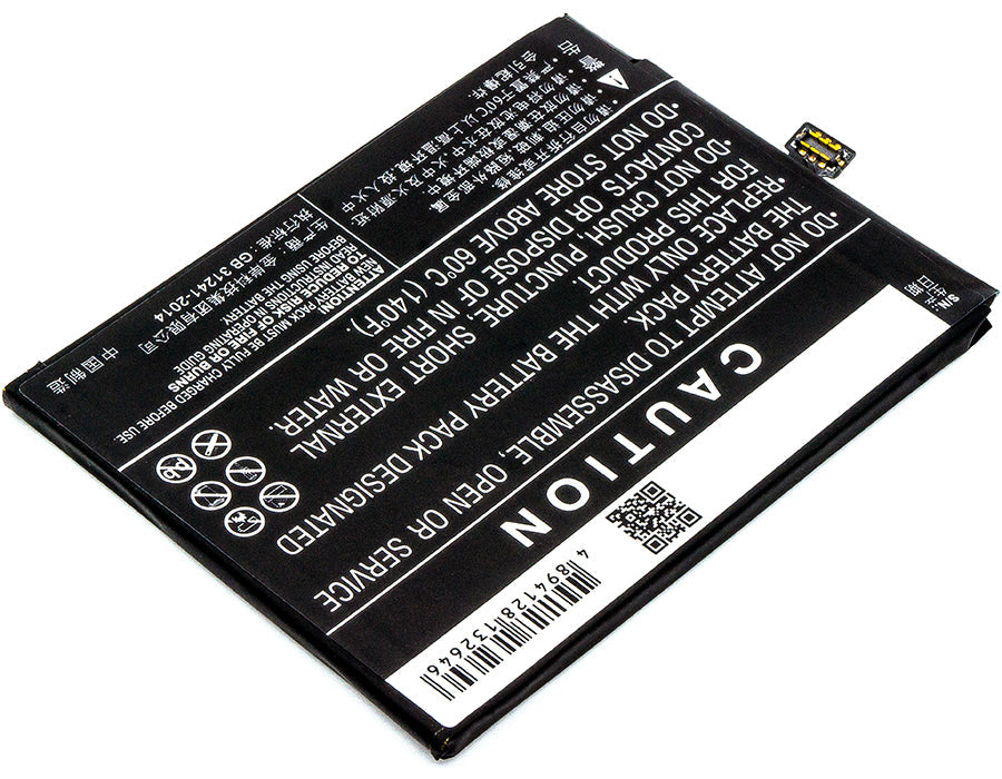 Replacement Battery for ZTE Nubia Z17 – Mobile, SmartPhone – 3100mAh / 11.94Wh / 3.85V