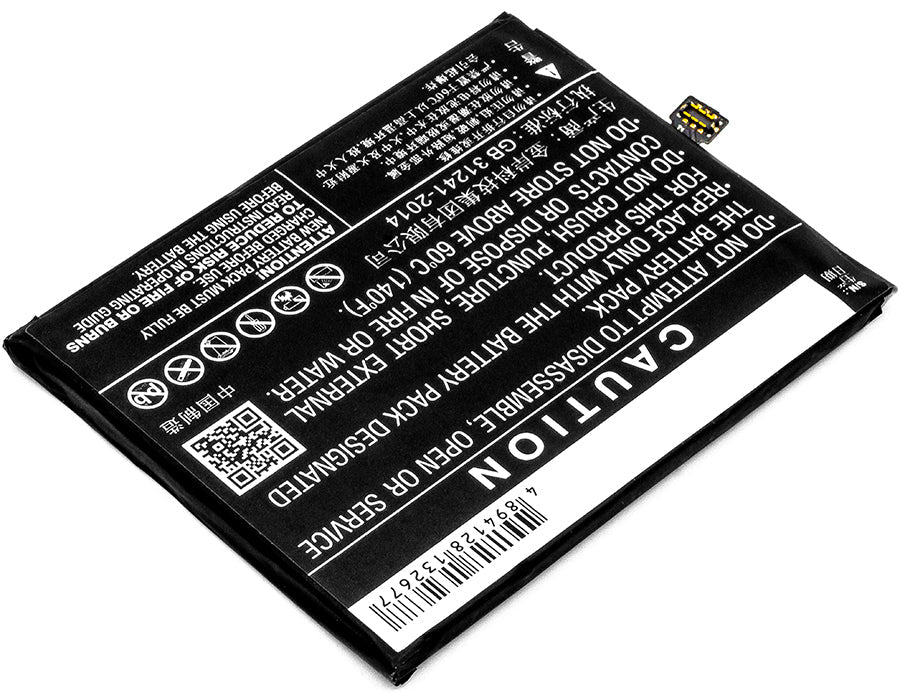 Replacement Battery for ZTE Nubia N2 – Mobile, SmartPhone – 4900mAh / 18.87Wh / 3.85V