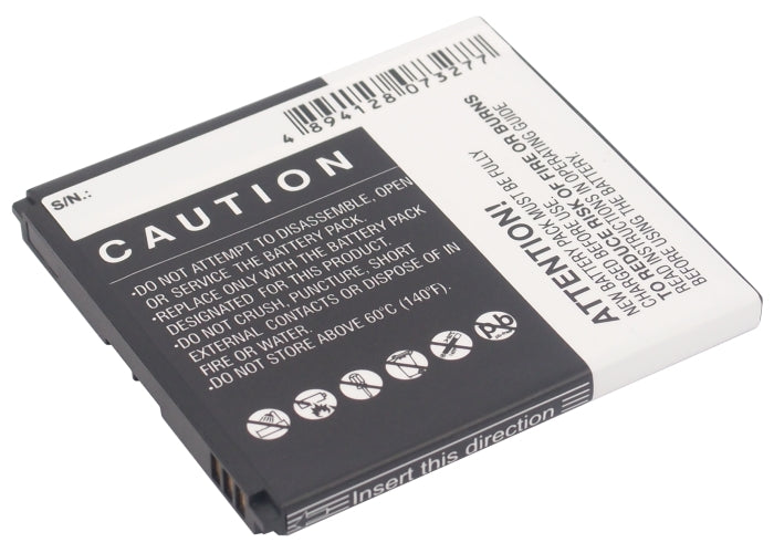 Replacement Battery for ZTE Blade G2 – Mobile, SmartPhone – 2000mAh/7.4Wh / 3.7V