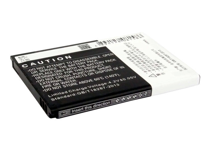 Replacement Battery for ZTE Blade 3 – Mobile, SmartPhone – 1600mAh / 5.92Wh / 3.7V