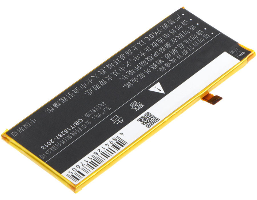 Replacement Battery for ZTE Blade S7 – Mobile, SmartPhone – 2500mAh / 9.50Wh / 3.8V