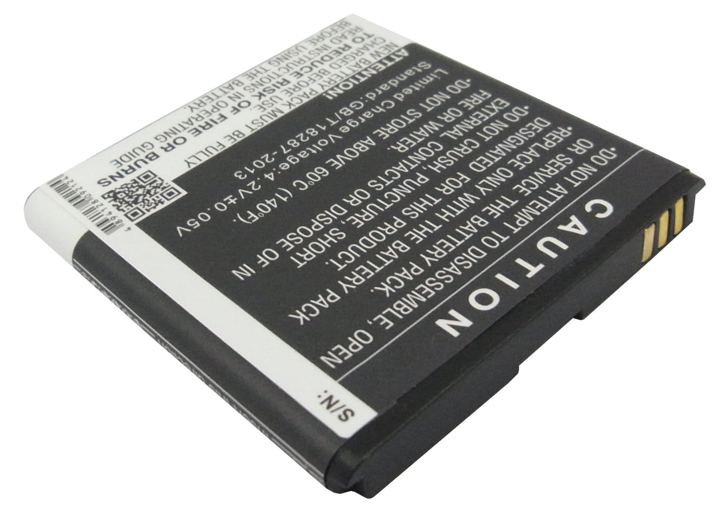 Replacement Battery for T-Mobile  Concord – Mobile, SmartPhone – 1500mAh / 5.55Wh / 3.7V
