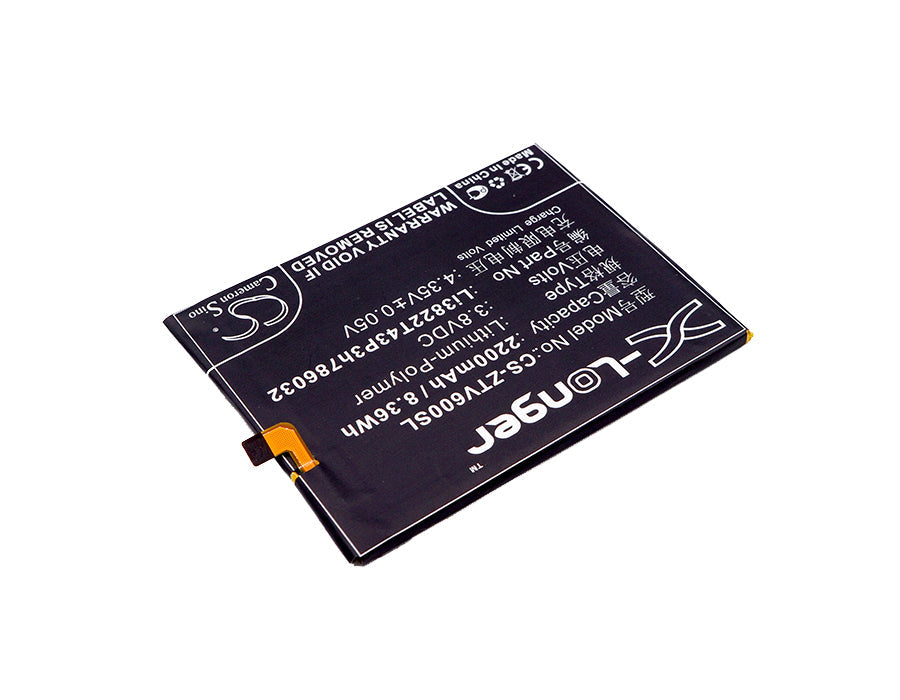 Replacement Battery for ZTE Blade D6 – Mobile, SmartPhone – 2200mAh / 8.36Wh / 3.8V