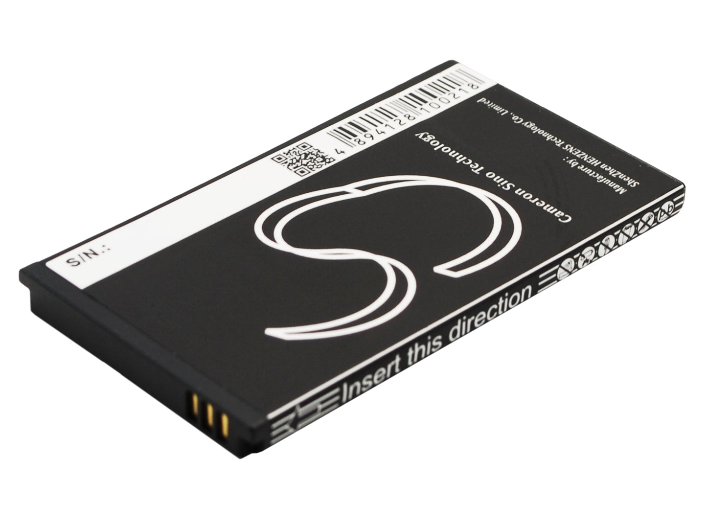 Replacement Battery for ZTE Score M – Mobile, SmartPhone – 1250mAh / 4.63Wh / 3.7V
