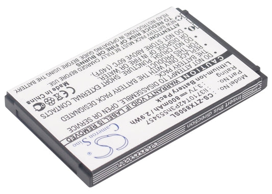 Replacement Battery for T-Mobile  E110 – Mobile, SmartPhone – 800mAh / 2.96Wh / 3.7V