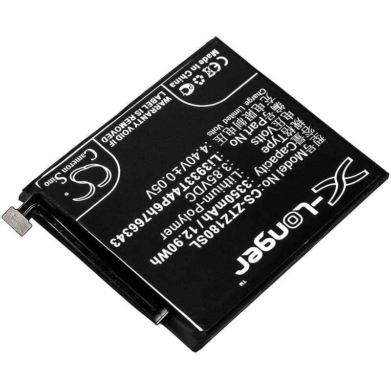 Replacement Battery for ZTE Nubia Z18 mini Dual SIM – Mobile, SmartPhone – 3350mAh / 12.90Wh / 3.85V