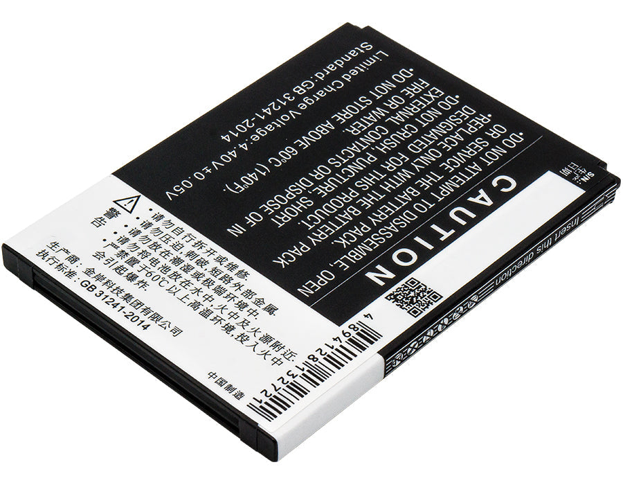 Replacement Battery for ZTE Avid Trio – Mobile, SmartPhone – 2800mAh / 10.78Wh / 3.85V